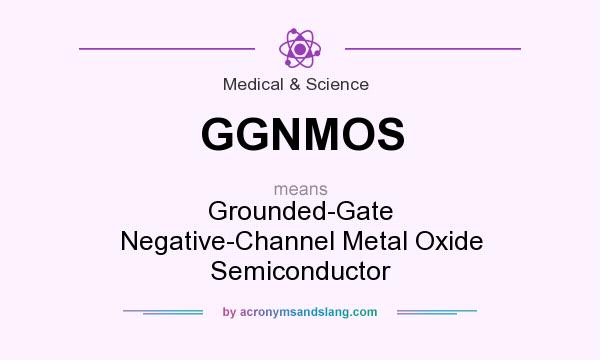 What does GGNMOS mean? It stands for Grounded-Gate Negative-Channel Metal Oxide Semiconductor