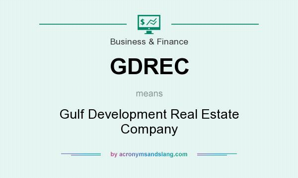 What does GDREC mean? It stands for Gulf Development Real Estate Company