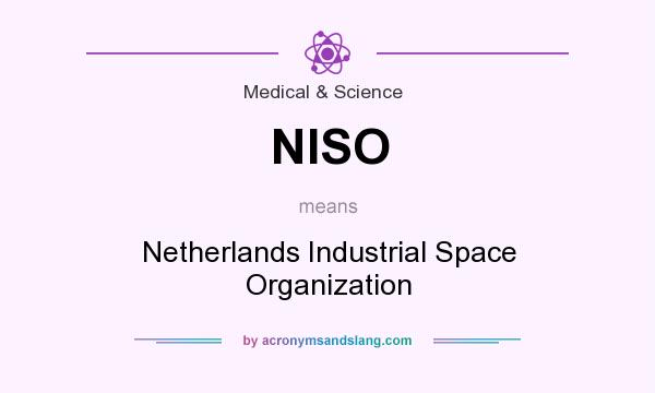 What does NISO mean? It stands for Netherlands Industrial Space Organization