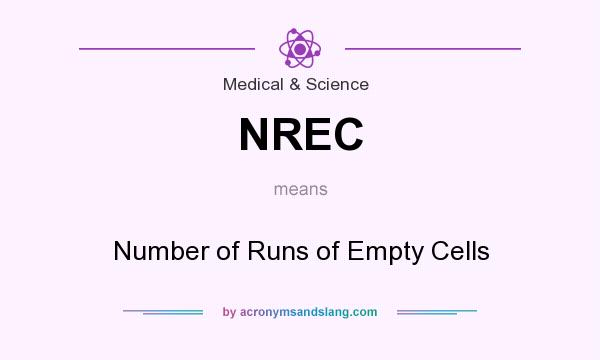 What does NREC mean? It stands for Number of Runs of Empty Cells