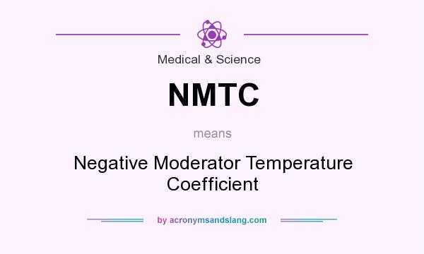 What does NMTC mean? It stands for Negative Moderator Temperature Coefficient