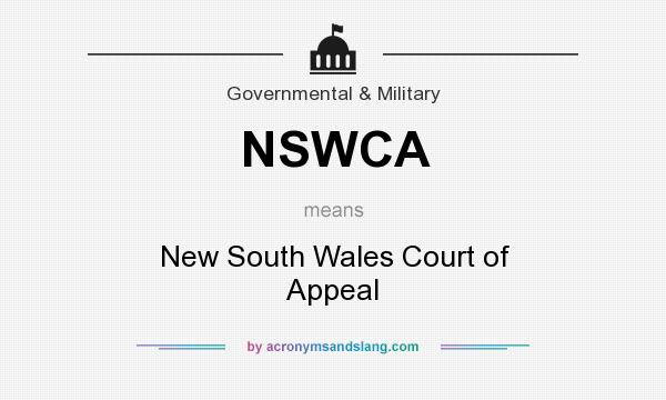 What does NSWCA mean? It stands for New South Wales Court of Appeal