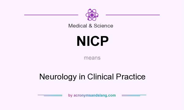What does NICP mean? It stands for Neurology in Clinical Practice
