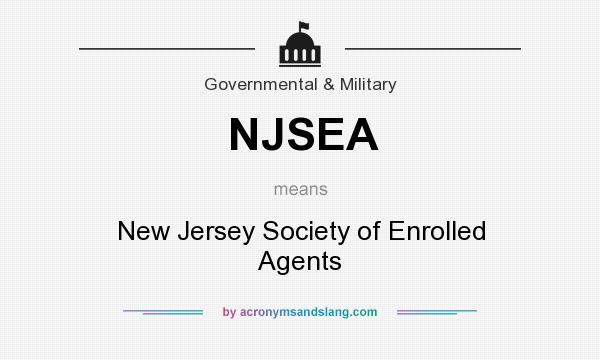 What does NJSEA mean? It stands for New Jersey Society of Enrolled Agents