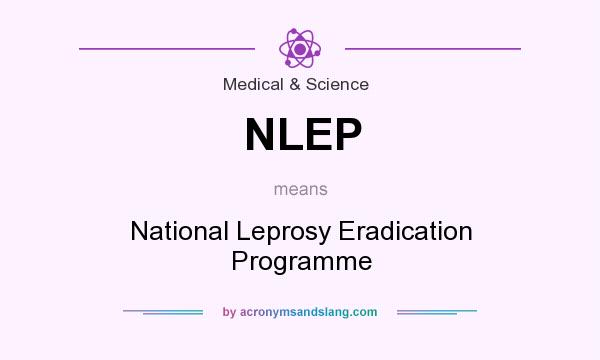 What does NLEP mean? It stands for National Leprosy Eradication Programme