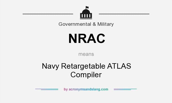 What does NRAC mean? It stands for Navy Retargetable ATLAS Compiler