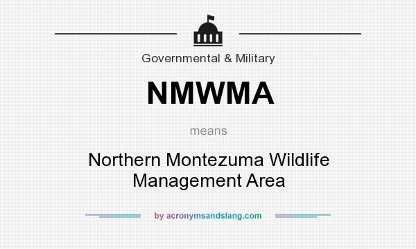 What does NMWMA mean? It stands for Northern Montezuma Wildlife Management Area