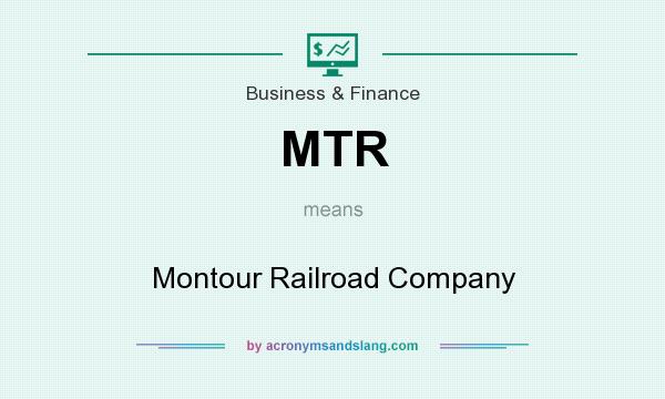 What does MTR mean? It stands for Montour Railroad Company