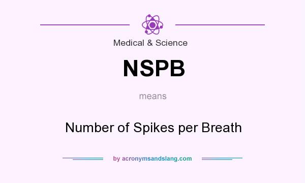 What does NSPB mean? It stands for Number of Spikes per Breath