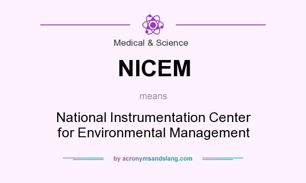 What does NICEM mean? It stands for National Instrumentation Center for Environmental Management