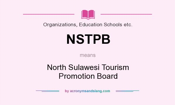 What does NSTPB mean? It stands for North Sulawesi Tourism Promotion Board