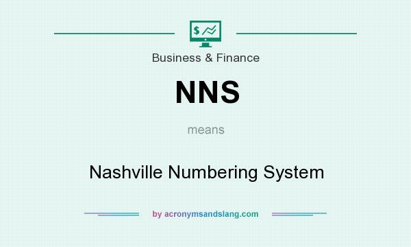 What does NNS mean? It stands for Nashville Numbering System