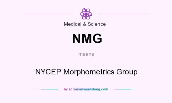 What does NMG mean? It stands for NYCEP Morphometrics Group
