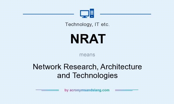 What does NRAT mean? It stands for Network Research, Architecture and Technologies