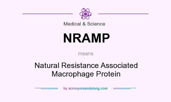 What does NRAMP mean? It stands for Natural Resistance Associated Macrophage Protein