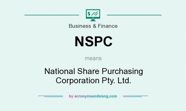 What does NSPC mean? It stands for National Share Purchasing Corporation Pty. Ltd.