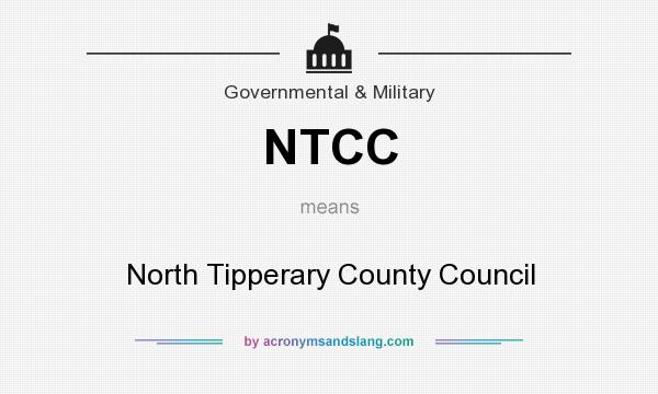 What does NTCC mean? It stands for North Tipperary County Council