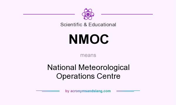 What does NMOC mean? It stands for National Meteorological Operations Centre