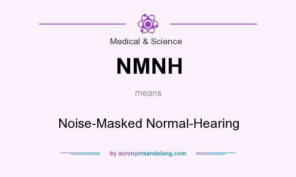 What does NMNH mean? It stands for Noise-Masked Normal-Hearing
