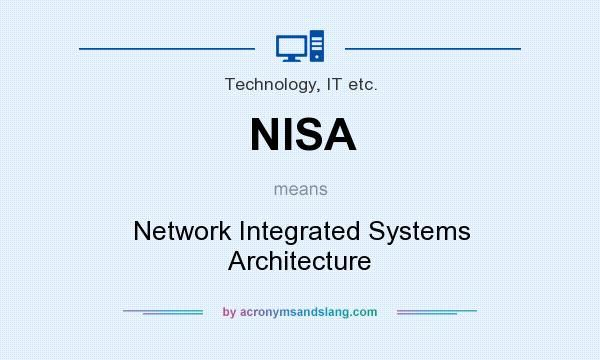 What does NISA mean? It stands for Network Integrated Systems Architecture