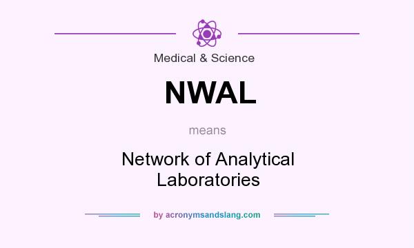 What does NWAL mean? It stands for Network of Analytical Laboratories