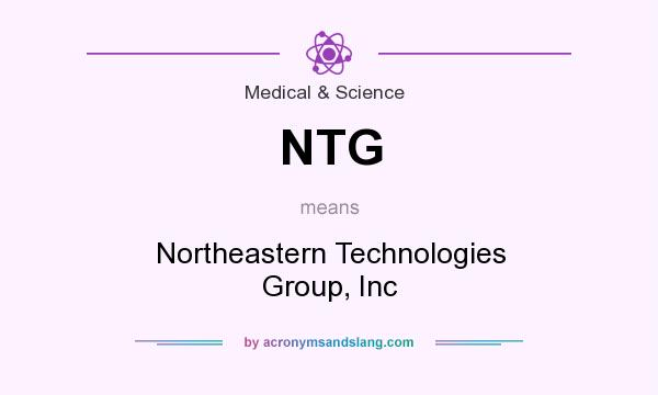 What does NTG mean? It stands for Northeastern Technologies Group, Inc