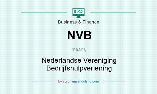 What does NVB mean? It stands for Nederlandse Vereniging Bedrijfshulpverlening