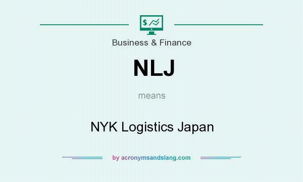 What does NLJ mean? It stands for NYK Logistics Japan