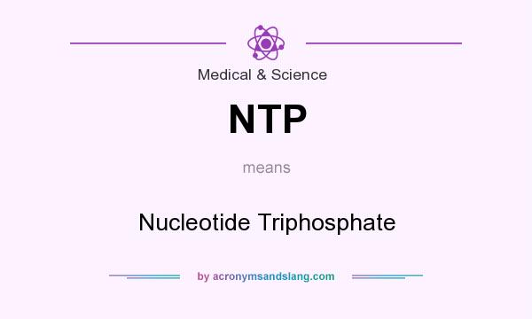 What does NTP mean? It stands for Nucleotide Triphosphate