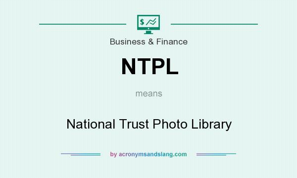 What does NTPL mean? It stands for National Trust Photo Library
