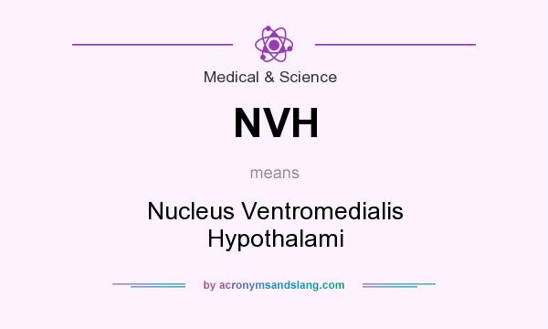 What does NVH mean? It stands for Nucleus Ventromedialis Hypothalami