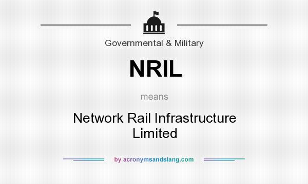 What does NRIL mean? It stands for Network Rail Infrastructure Limited