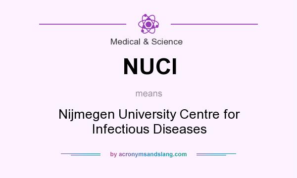 What does NUCI mean? It stands for Nijmegen University Centre for Infectious Diseases