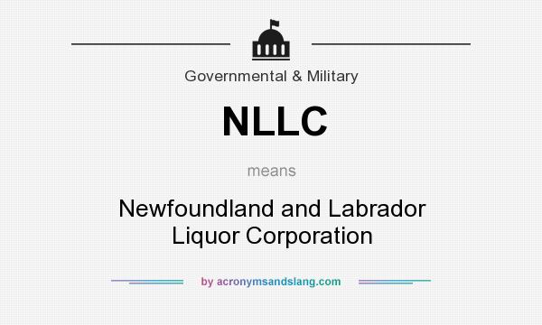 What does NLLC mean? It stands for Newfoundland and Labrador Liquor Corporation