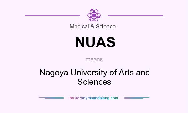 What does NUAS mean? It stands for Nagoya University of Arts and Sciences