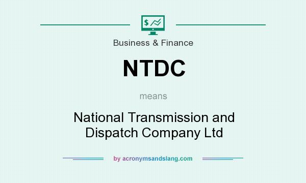 What does NTDC mean? It stands for National Transmission and Dispatch Company Ltd