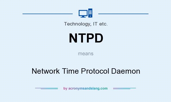 What does NTPD mean? It stands for Network Time Protocol Daemon