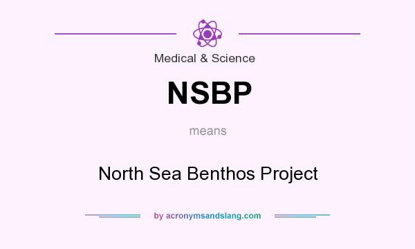 What does NSBP mean? It stands for North Sea Benthos Project