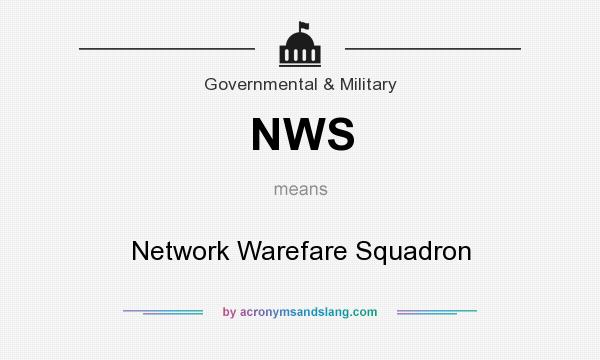 What does NWS mean? It stands for Network Warefare Squadron
