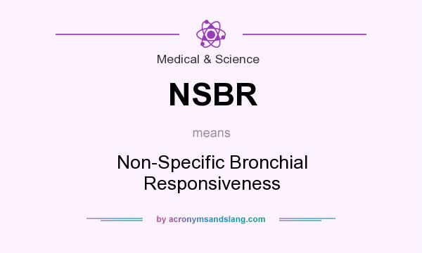 What does NSBR mean? It stands for Non-Specific Bronchial Responsiveness
