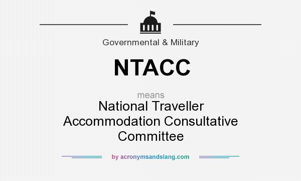 What does NTACC mean? It stands for National Traveller Accommodation Consultative Committee