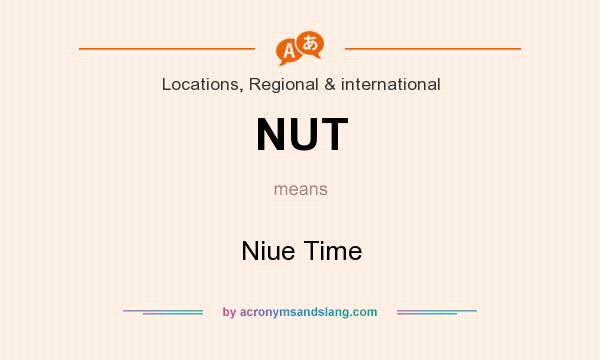 What does NUT mean? It stands for Niue Time