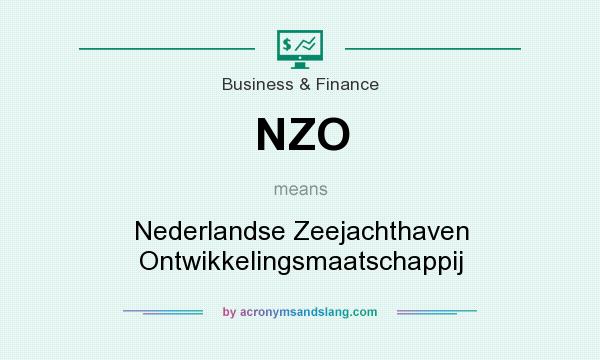 What does NZO mean? It stands for Nederlandse Zeejachthaven Ontwikkelingsmaatschappij