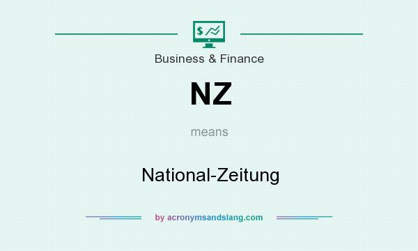 What does NZ mean? It stands for National-Zeitung