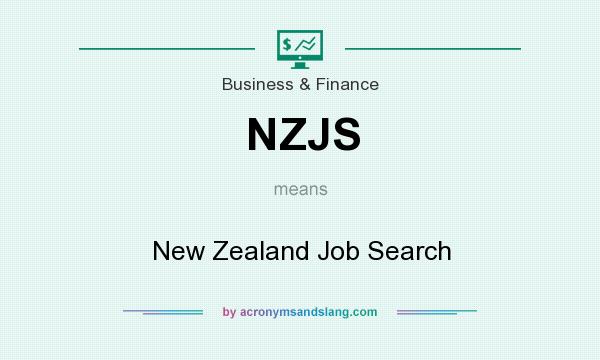What does NZJS mean? It stands for New Zealand Job Search