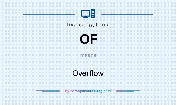 What does OF mean? It stands for Overflow