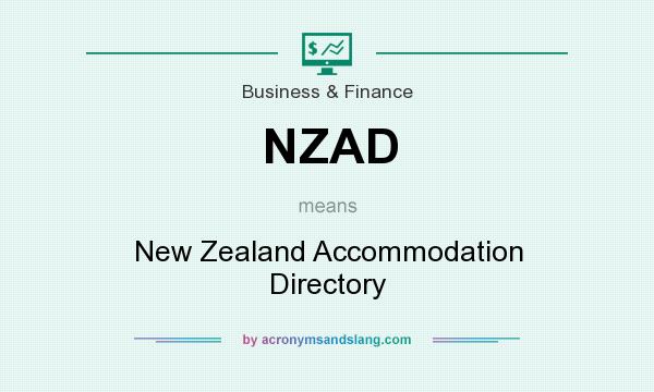 What does NZAD mean? It stands for New Zealand Accommodation Directory
