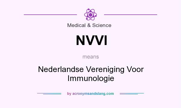 What does NVVI mean? It stands for Nederlandse Vereniging Voor Immunologie