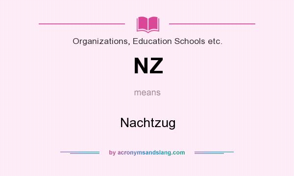What does NZ mean? It stands for Nachtzug