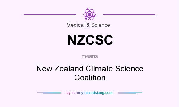 What does NZCSC mean? It stands for New Zealand Climate Science Coalition